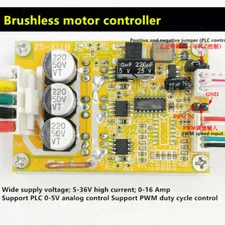 BLDC three-phase DC brushless with Hall motor controller High power PLC