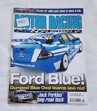 Motor Racing Australia Magazine Issue #105 Aug / Sept 2008 | Ford Blue!