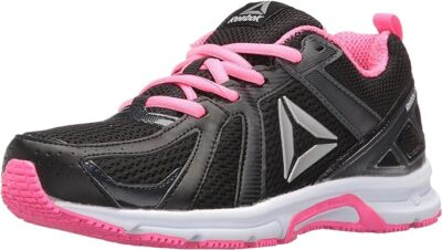 Reebok Runner MT Running Shoe Coal/Black/Pink Sneakers Size 7 Women's