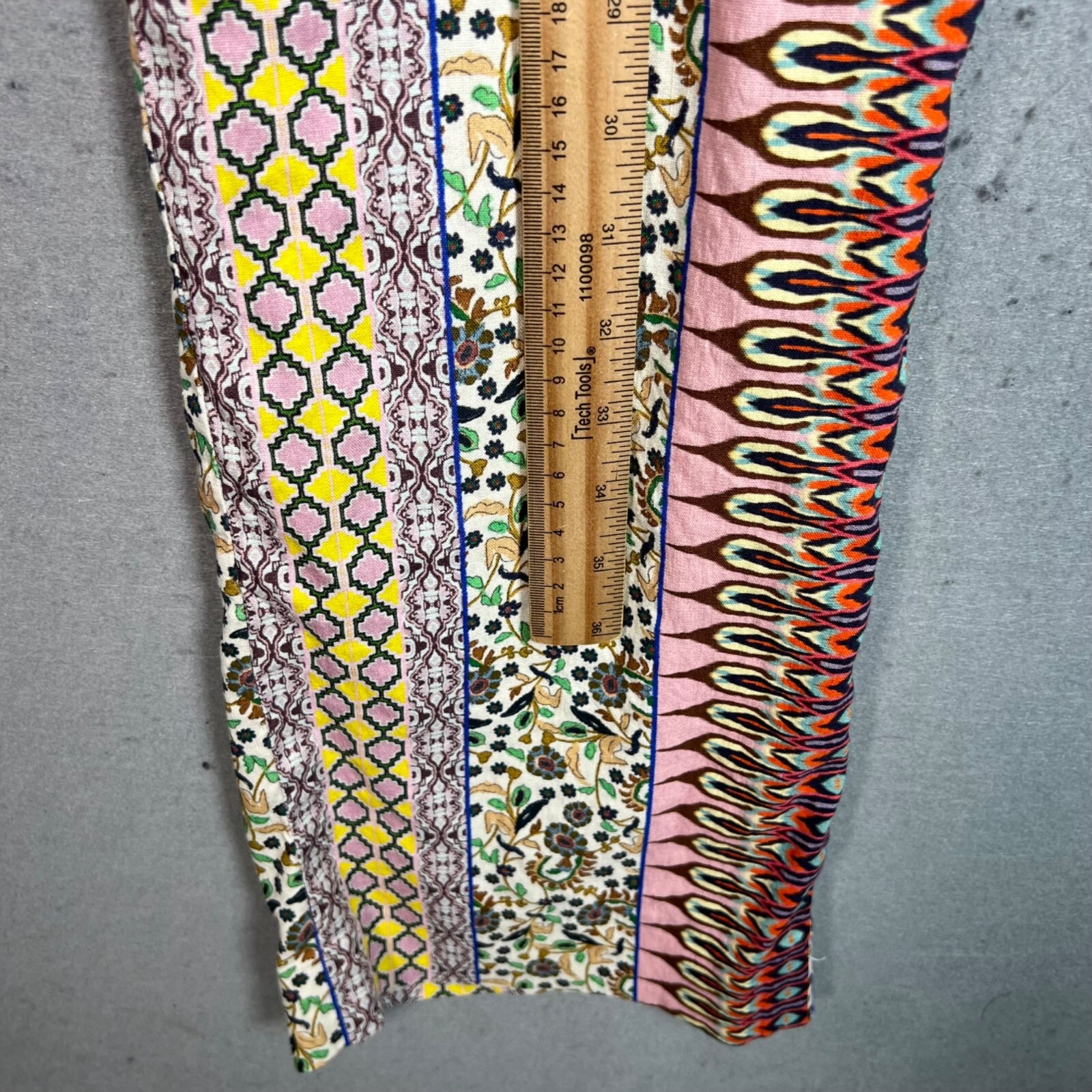 E3 By Etcetera Womens Multicolor Patterned Flared… - image 6