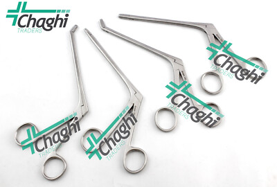 Weil Blakesley Nasal Forceps Premium Quality Bone Cutting Forceps 4 PCs Set C-T
