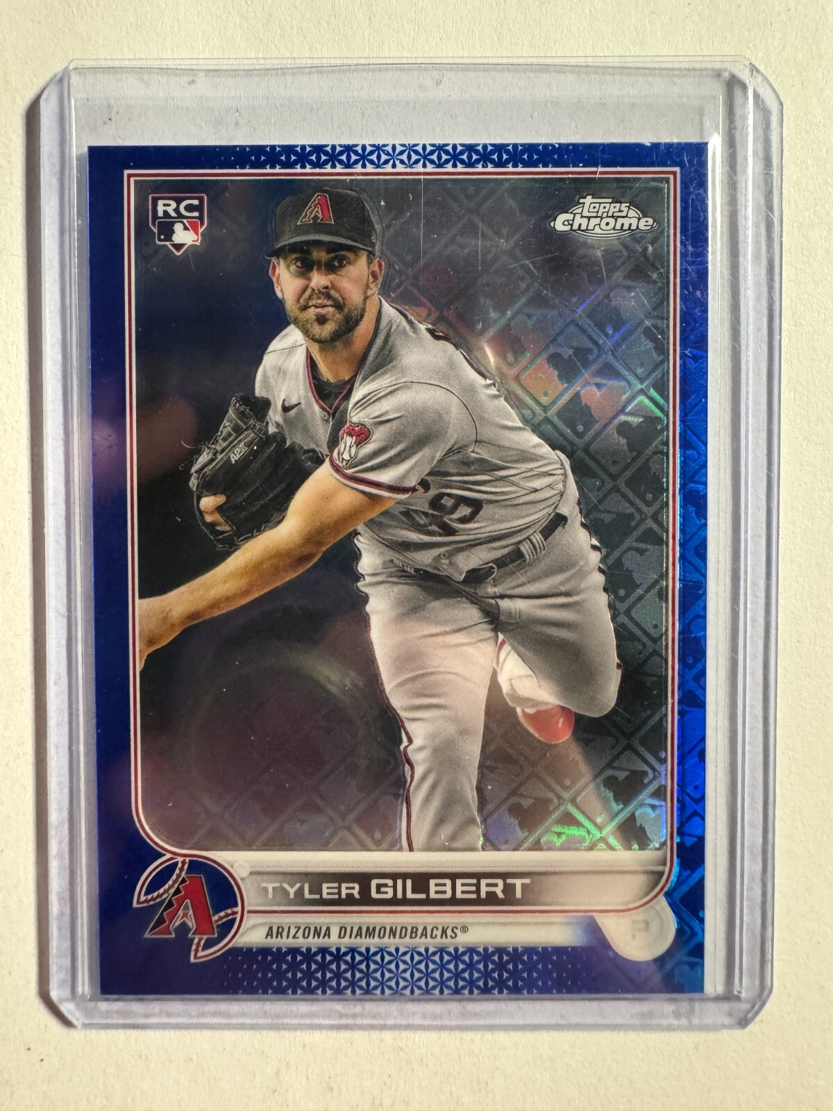 K310,320 - 2022 Topps Chrome Logofractor Blue #71 Tyler Gilbert #/150