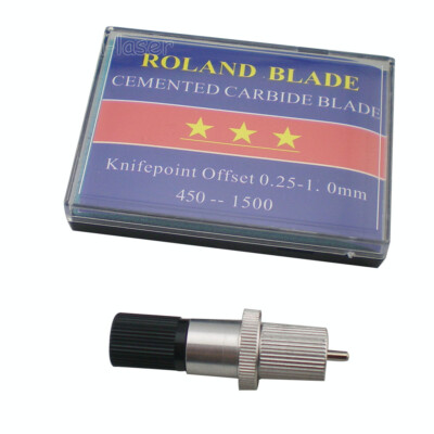 1pc HQ Roland Blade Holder + 5Pcs 45°  Roland Blade Vinyl Cutter Cutting Plotter