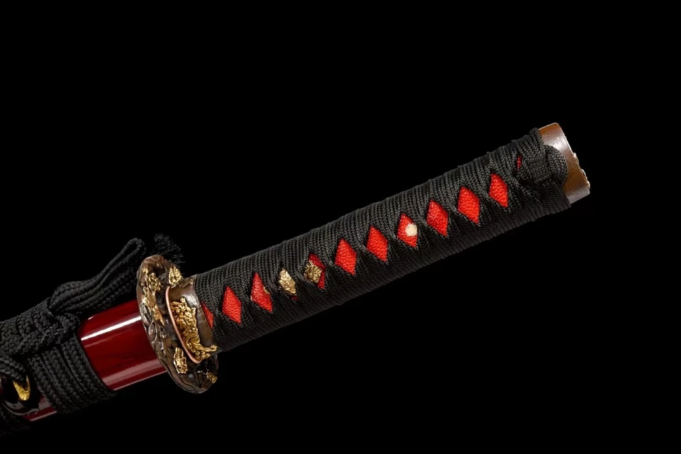 Espada Samurai Japonesa Shiage-tōgi Wakizashi Arcilla Templada T10 Acero Real Hamon Foto 4 de 4