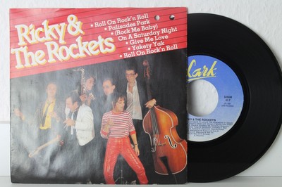7'' Single - RICKY & THE ROCKETS - Roll On Rock´n Roll (Medley) - Lark 1981 BEL