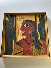 Painting Abstract Expressionism Modernism P.B Harsoor Exhibited New Delhi  India