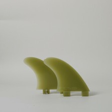 FCS GX 2pc Rail Fin  Glass Flex  New  Fin Key included