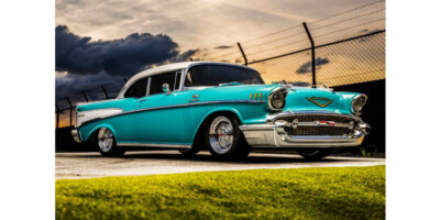 Kyosho 1/10 Body CHEVY BEL AIR Coupe *FINISHED* #FAB709TQ | eBay
