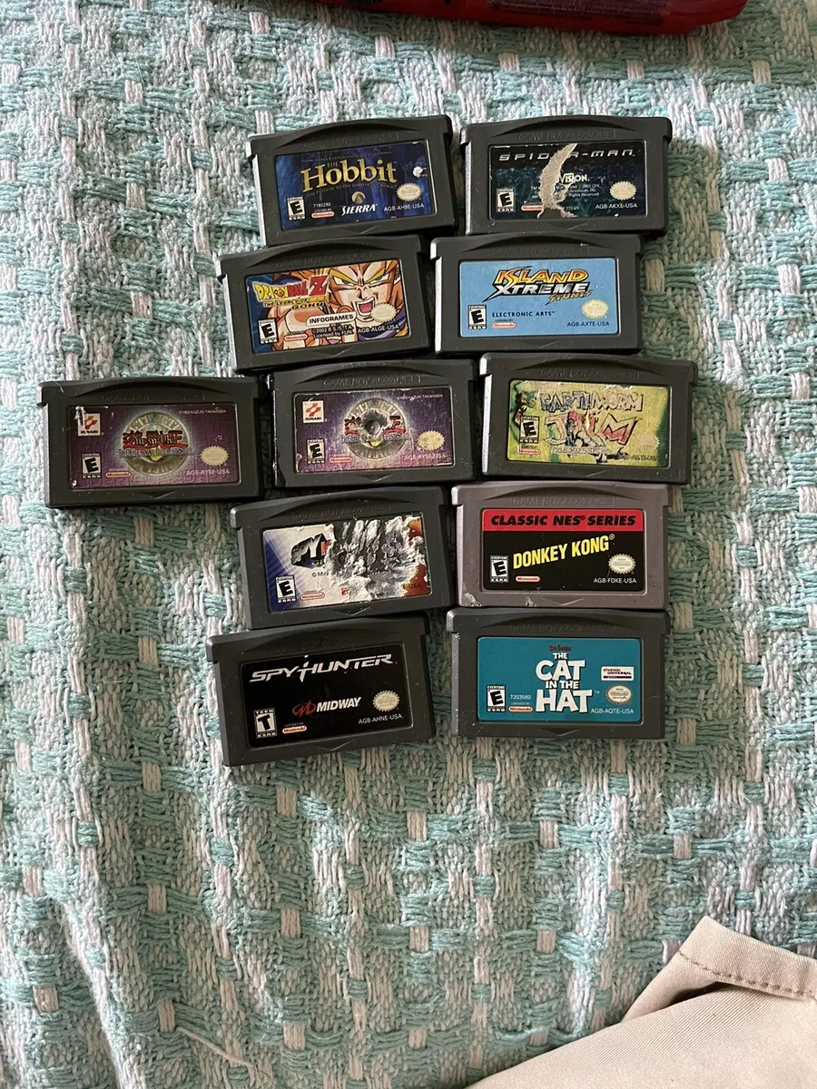 Nintendo Gameboy Advance GBA Games All Authentic & Tested 