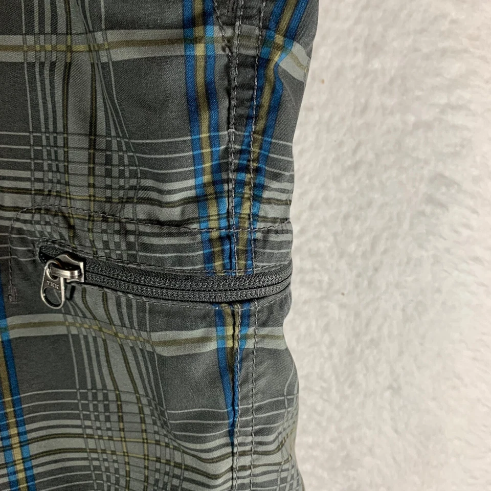 Pantalones Cortos de Carga MARMOT Para Hombre Informales Exterior a Cuadros Cremallera Bolsillos Talla 34 9005 Foto 3 de 4