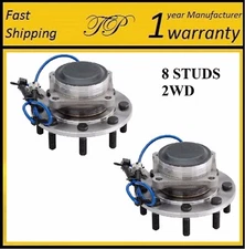 Front Wheel Hub Bearing Assembly For 07 CHEVY SILVERADO 2500 HD CLASSIC 2WD PAIR