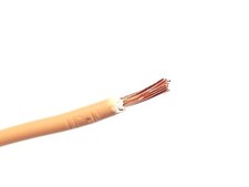 16 ga GAUGE GXL AUTOMOTIVE HIGH TEMP WIRE - 500 FT - TAN MADE IN USA