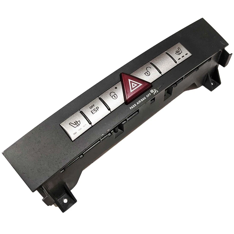 OEM Hazard Switch Control Unit Mercedes-Benz SLK280 SLK300 SLK350 SLK55 2005-11 - Image 2 of 4