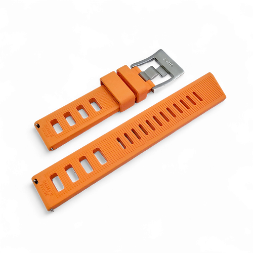 Premium dickes FKM Kautschuk Taucher Uhrenarmband Band ISO Schnellverschluss 20 mm 22 mm UK - Bild 44 von 55