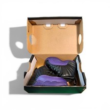 Nike Air JORDAN 12 Retro Toddler TD 4C Field Purple Black 850000-057 Shoes