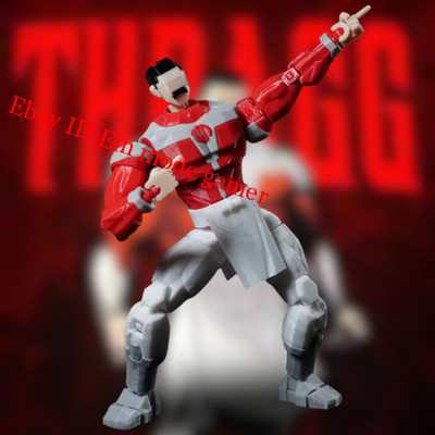 3D Printed Invincible Season 3 Action Figure - 1/12 Scale Thragg Villain