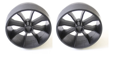 2x SECURA Stützrad 125mm passend Stiga Park Villa 1134-2405-01 Sabo Viking 