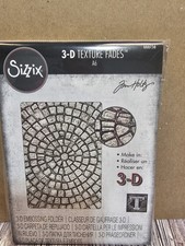 Sizzix MOSIAC Tim Holtz 3-D Embossing Folder Texture Fades 666156