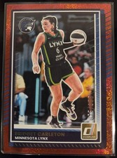 2025 Panini Donruss WNBA - Bridget Carleton #4 Red Shimmer /299 Minnesota Lynx