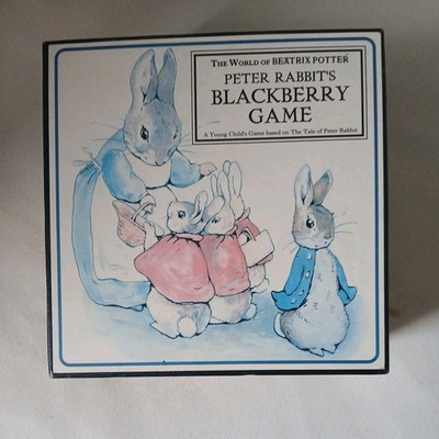 The World of Beatrix Potter Peter Rabbit's Blackberry Spiel 1997 Vintage