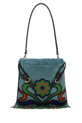 ETRO Kalispera Small Blue Shoulder Bag New