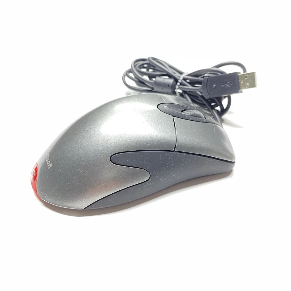 Microsoft Intellimpuse Explorer 3.0 Wired USB Optical Mouse Model 1088 RED LED - Image 3 of 4