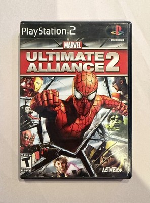 Marvel: Ultimate Alliance 2; Boxed (Sony PlayStation 2, 2009)