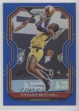 2021 Panini Prizm WNBA Blue Prizm 140/149 Tiffany Mitchell #74 12v9
