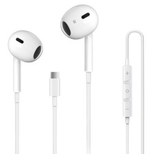 Apple USB-C Wired Headphones, Type C Earbuds With Bluetooth And Noise Cancel