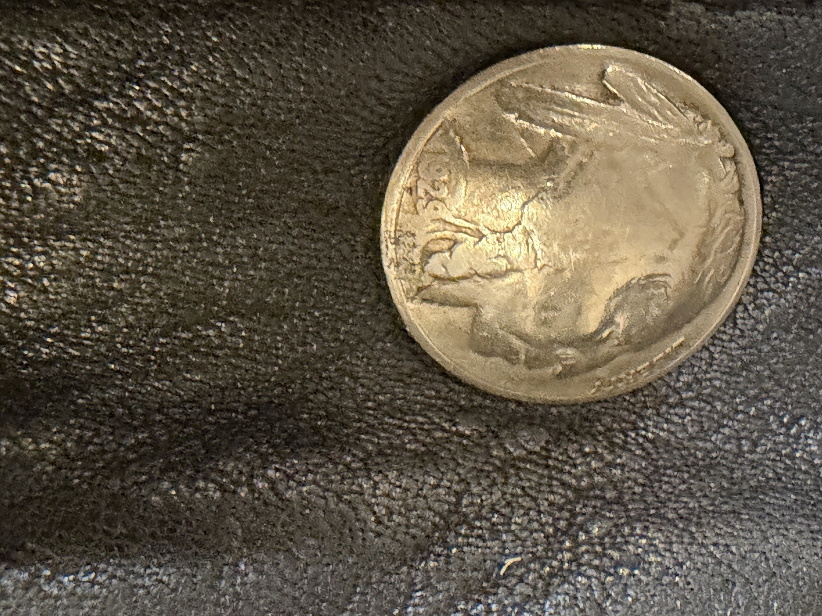 Handmade Oakridge Oregon Shearling Leather Vest Buffalo Nickel Motorcycle Vest L image 9
