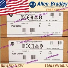 1756-OW16I/A New AB ControlLogix 16Pt Digital Relay Module FreeShipUSAB