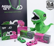 MINI GT 1/64 AO Racing Porsche 911 Rexy Roxy 2026 China Expo Champion Set 1/5000