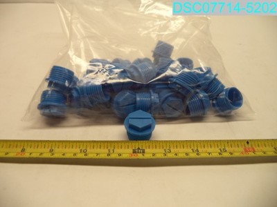 QTY=33: Essentra Components B11 Plastic Standard Threaded Plug Protective Caps