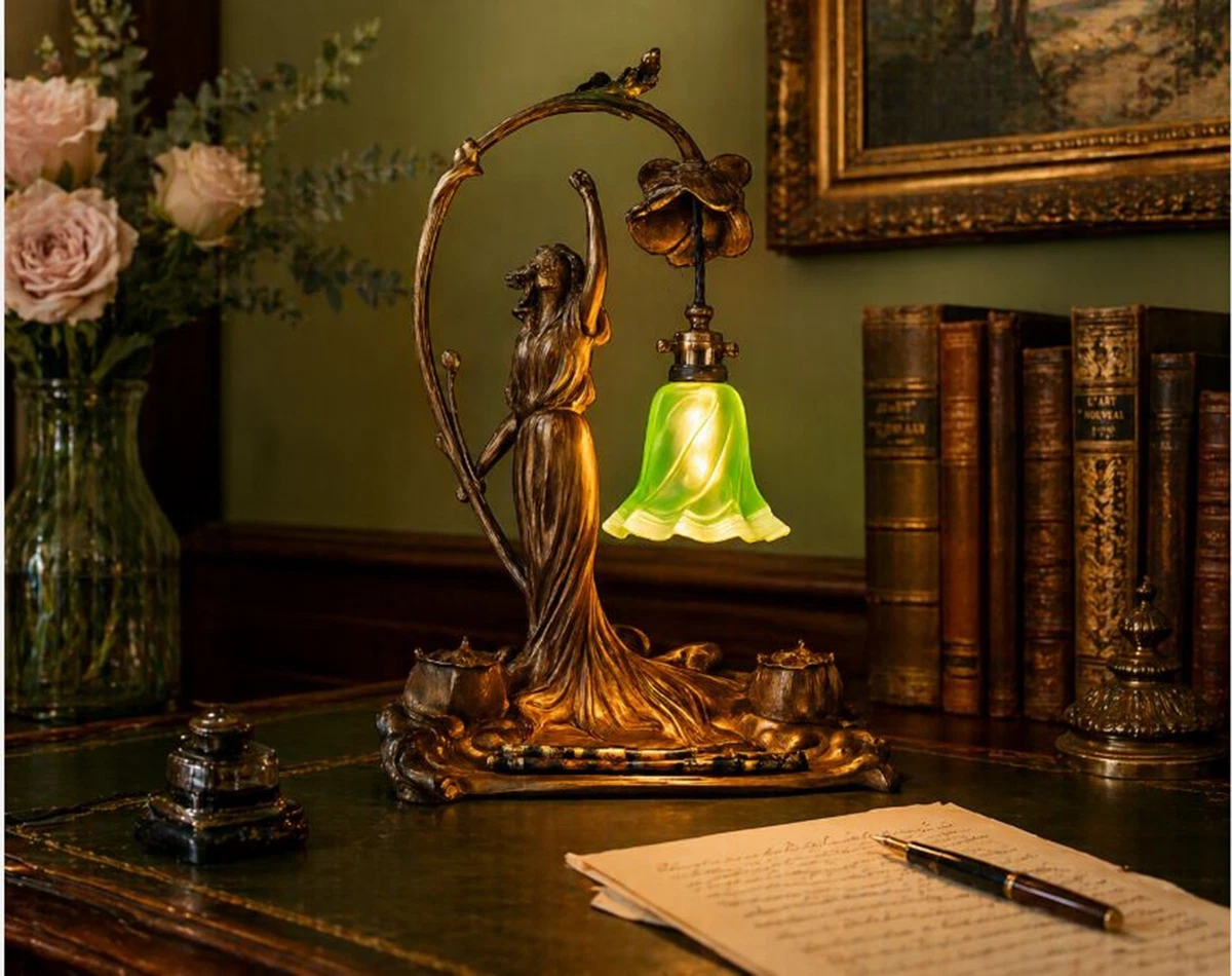 Bronze Lamps 1900-1940 for sale | eBay