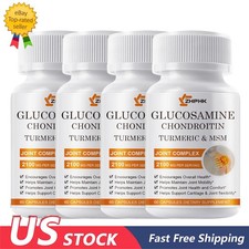 Glucosamine Chondroitin Turmeric  MSM CAPSULES - Bones Joint Support Pills