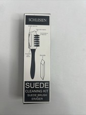 Suede Shoe Cleaner Kit with Eraser, 4-Way Brush for Leather  Nubuck Care