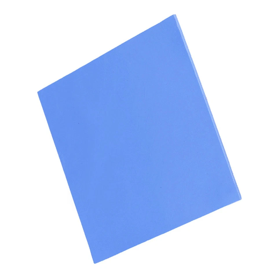 Blue 100x100x2mm CPU Thermal Pad Heatsink Cooling Conductive Silicone Pads SG - Image 2 of 4