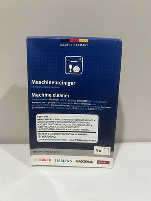 #ad #ad Bosch Part Number 00312193 Appliance Machine Cleaner Set 3 In Box $7.98