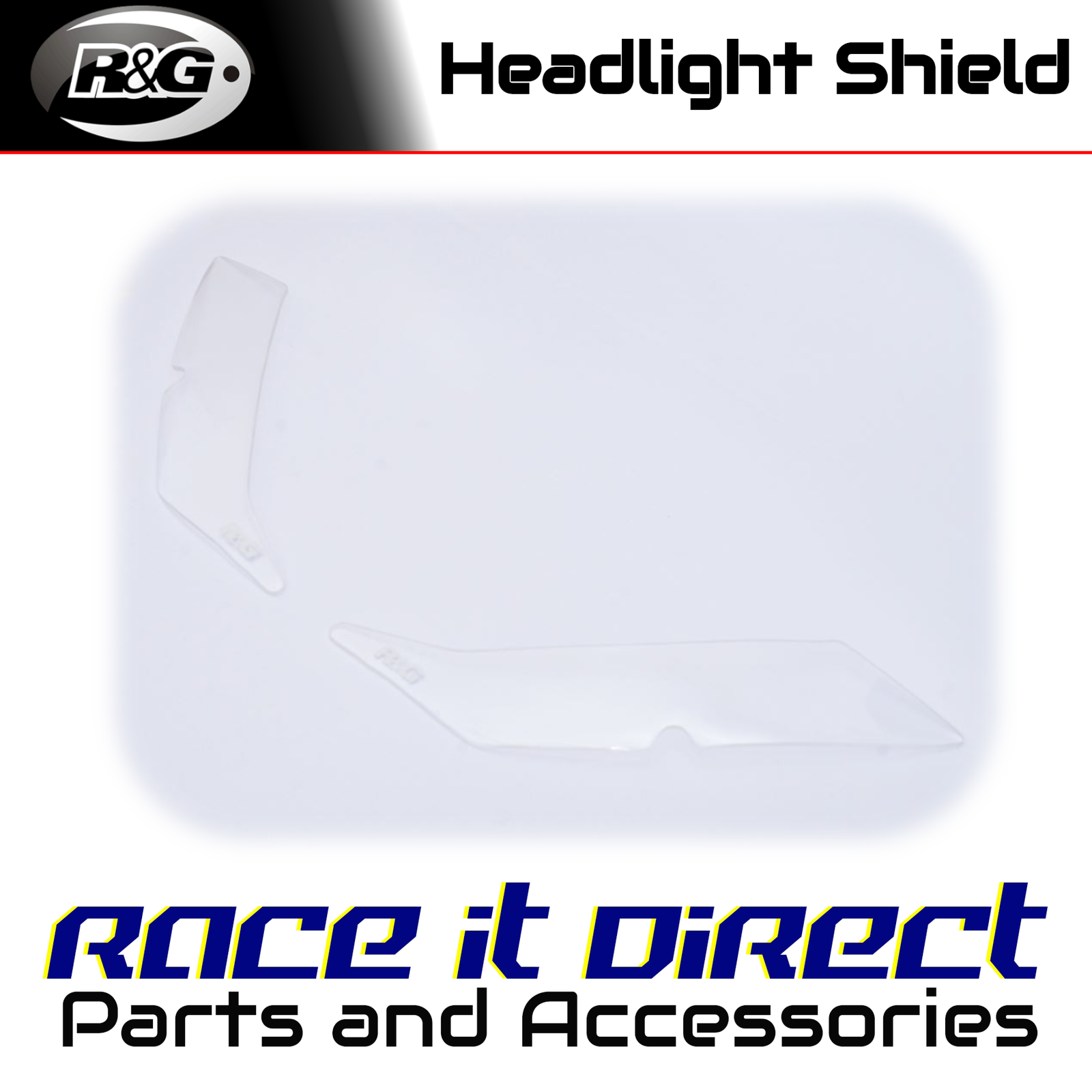 R&G - HLS0092CL - Headlight Shields