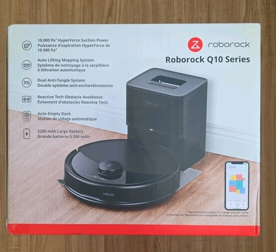 Roborock Q10 Series Robotic Vacuum Cleaner Mop & Auto-Empty Dock