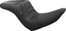 Le Pera Kickflip Track Pleat Seat fits 2018-2025 Harley Softail Low Rider FXLRST