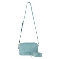 Seidenfelt Nesna UmhäNgetasche 22Cm #SDF-1063-631 (Croco Print Ice Blue)