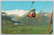 Vintage Lake Louise Whitehorn Sedan Lift Postcard Canadian Rockies 1967