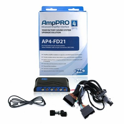 PAC AP4-FD21 / CAR AUDIO AMPLIFIER INTERFACE FOR FORD VEHICLES 2012-UP   **NEW**