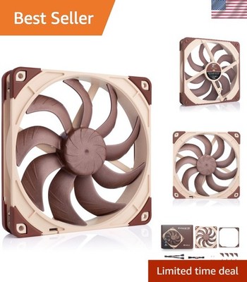 Computer PC Fan 140mm Quiet Cooling Airflow PWM Radiator Fan