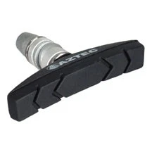 Par de pastillas de freno Aztec Aztec 2 roscadas en V - perfil delgado, compuesto negro, Foto 2 de 2