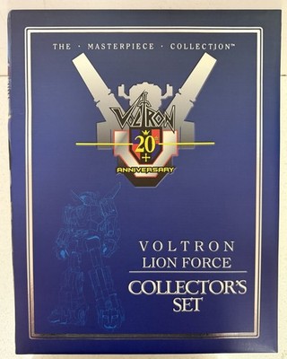 Voltron Lion Force Masterpiece 20th Anniversary Collector s Set #13110 COA