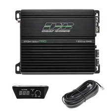 Amplificador de audio para automóvil 1300 vatios 1 ohmio monobloque clase D Atom Apocalypse sordo Bonce