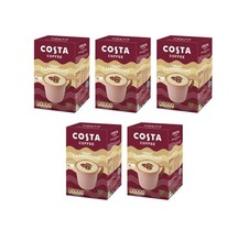 Costa Coffee Creamy Cappuccino 6 Sachets x 17g Pack of 5 Instant Coffee