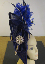 Vintage 1920's Flapper Girl Hat Embellished Show Girl Rhinestones/Pearl, Amazing